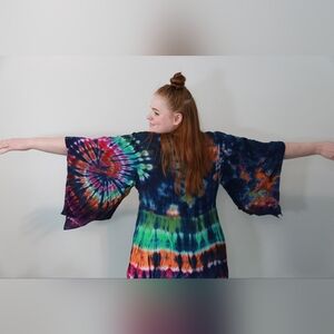 Fun Tye-Dye Cardigan